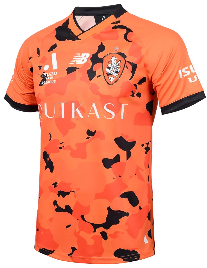 Camisa I Brisbane Roar 2023 2024 New Balance oficial 